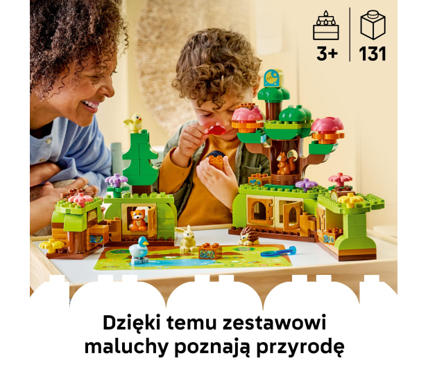 LEGO DUPLO 10480 Las odkrywców z dzikimi zwierzętami - 1529690 - zdjęcie 4